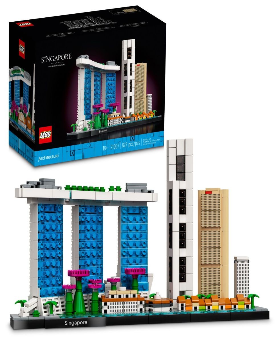 Lego Architecture Skyline Collection Singapore 21057 Toy Building Set