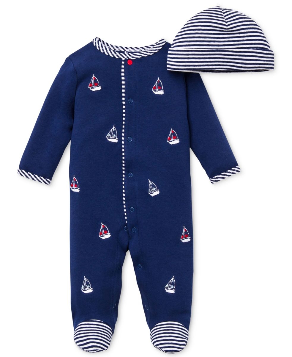 Baby Boys Sailboat Coverall and Hat, 2 Piece Set Best Deals and Price ...