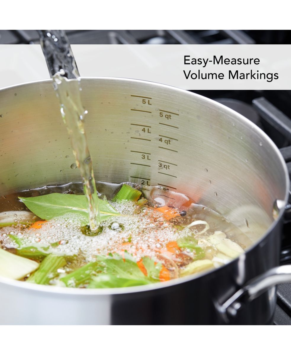 KitchenAid 3Ply Base Stainless Steel 11 Piece Cookware Induction Pots