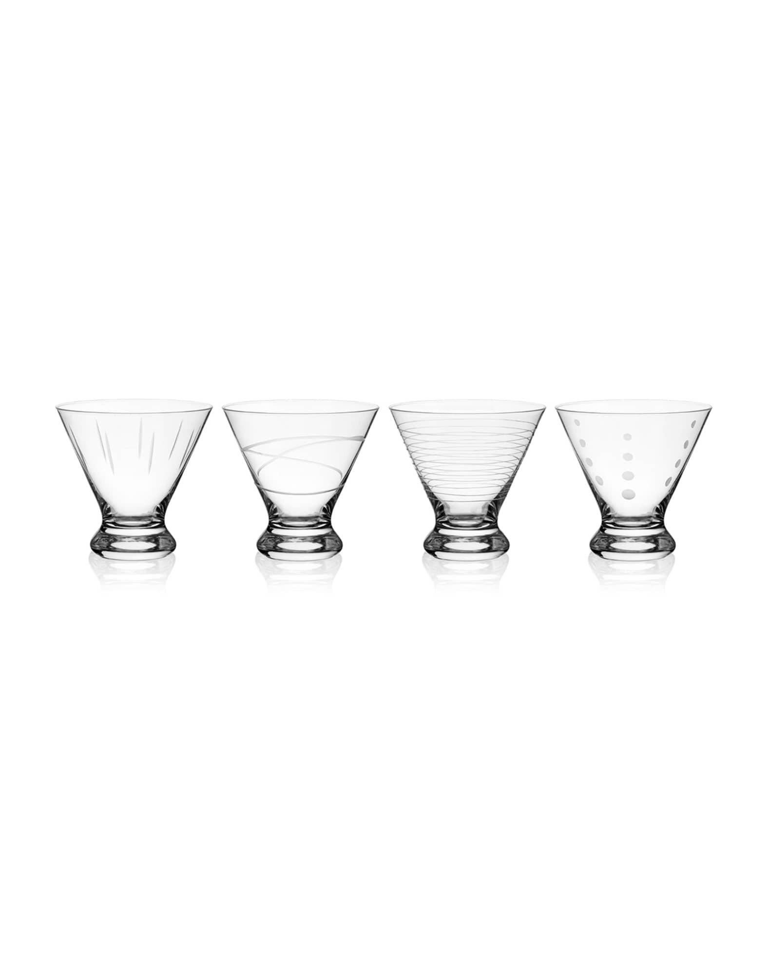 Cheers Stemless Martini Glasses Set of 4 Best Deals and Price History