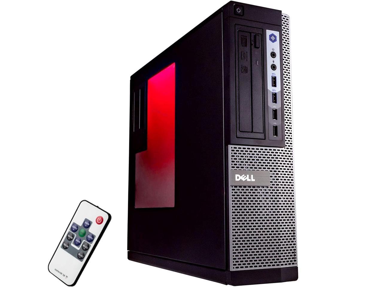 Recertified Dell OptiPlex Desktop Computer PC w/RGB Lighting, Ultra