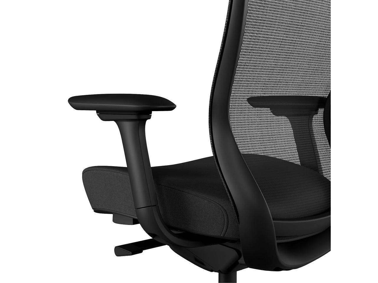 Staples Ayalon Mesh and Fabric Task Chair Black 51505 Best Deals and