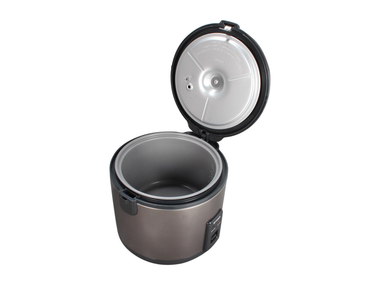 Tiger JNPS18U Rice Cooker and Warmer, Stainless Steel Gray, 20 Cups Cooked /10 Cups Uncooked