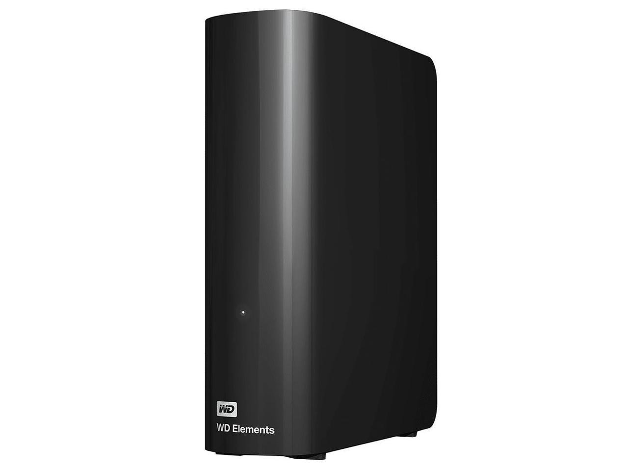 WD Elements WDBWLG0240HBK-NESN - Disco Rigido Esterno Desktop 24 TB, USB 3.2 Gen1, Plug-and-Play Per Backup E Archiviazione - 3