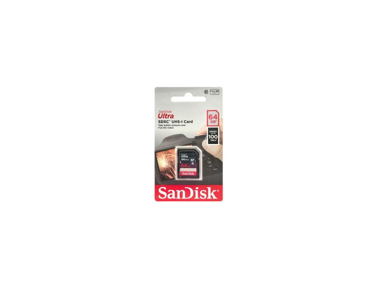 SanDisk SDSDUNR-064G-GN3IN CVK 64GB 9pin SDXC r100MB/s C10 UHS-I ...