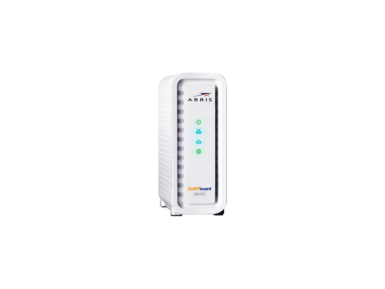 ARRIS SURFboard SB6183 DOCSIS 3.0 Cable Modem - 600 MHz Dual-Thread ...