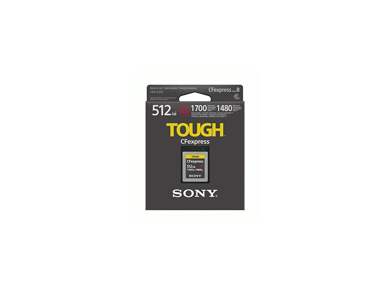 Sony 512GB TOUGH CEB-G Series CFexpress Type B Memory Card Die Besten ...