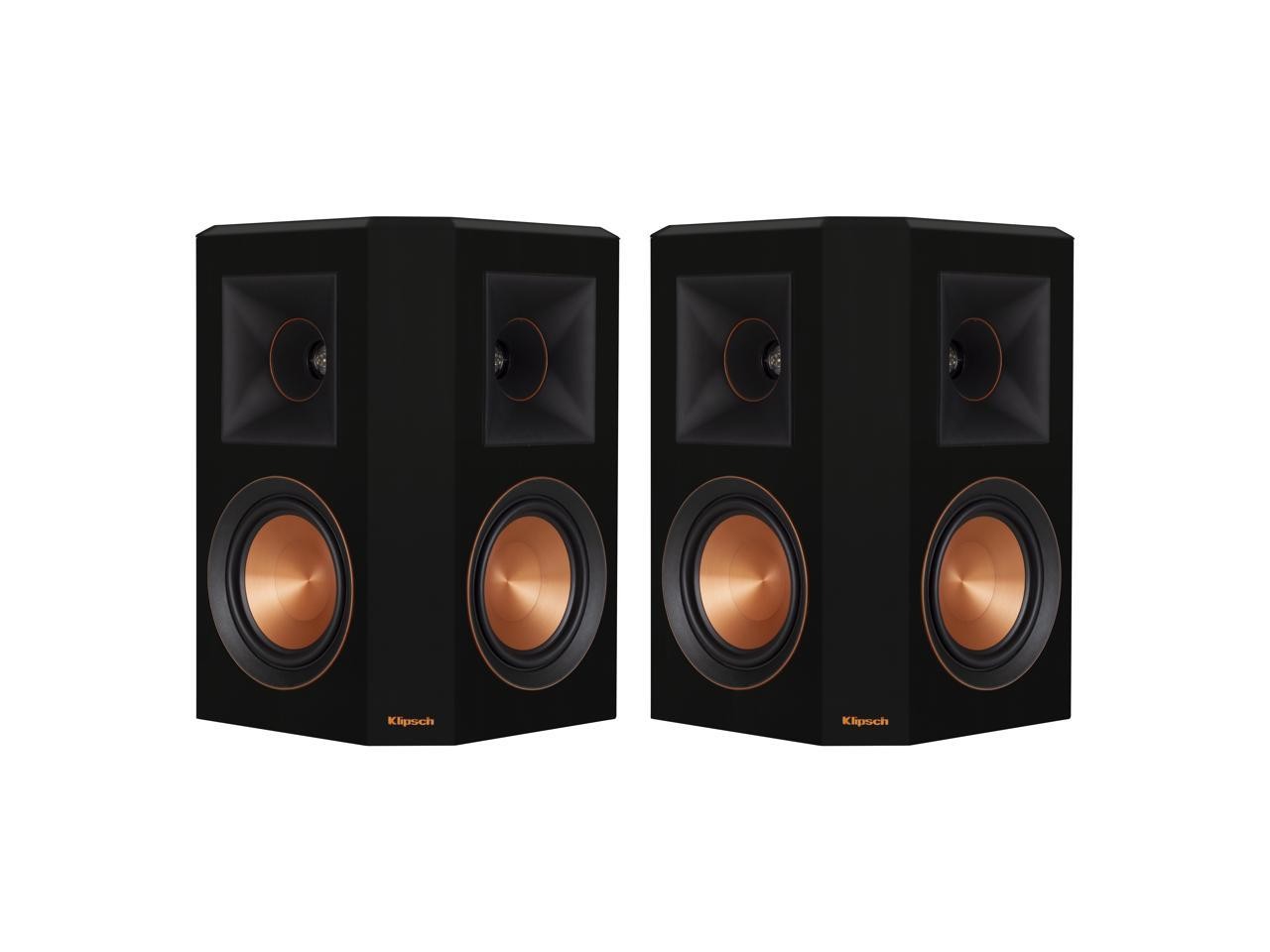 Klipsch RP502S Surround Sound Speakers (Pair) (Piano Black) Best Deals