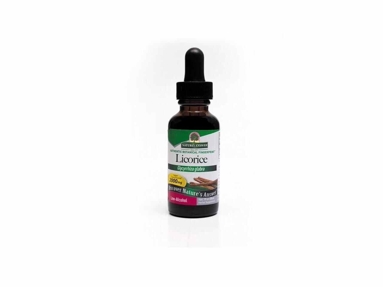 Licorice Root Extract Nature's Answer 1 oz Liquid Die besten