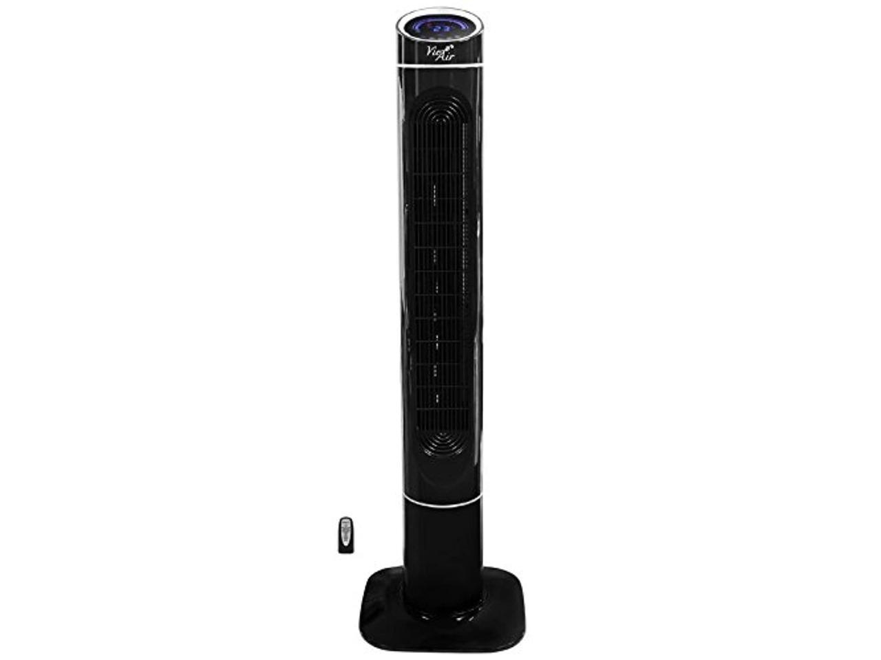 vie air va50tf 50" luxury digital 3 speed high velocity tower fan with