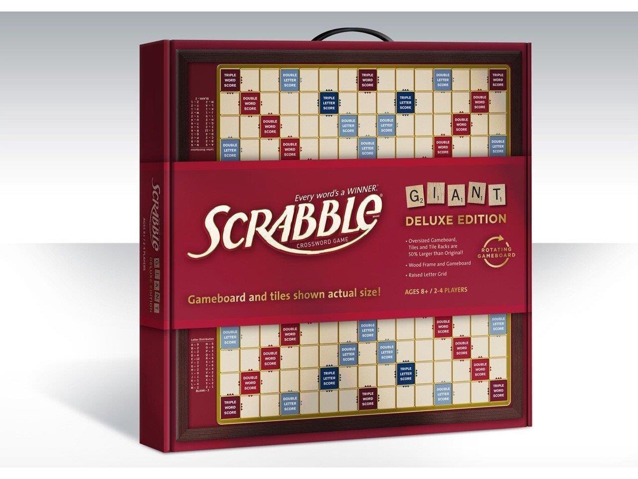 Hasbro Giant Scrabble Deluxe Best Deals and Price History at JoinHoney ...