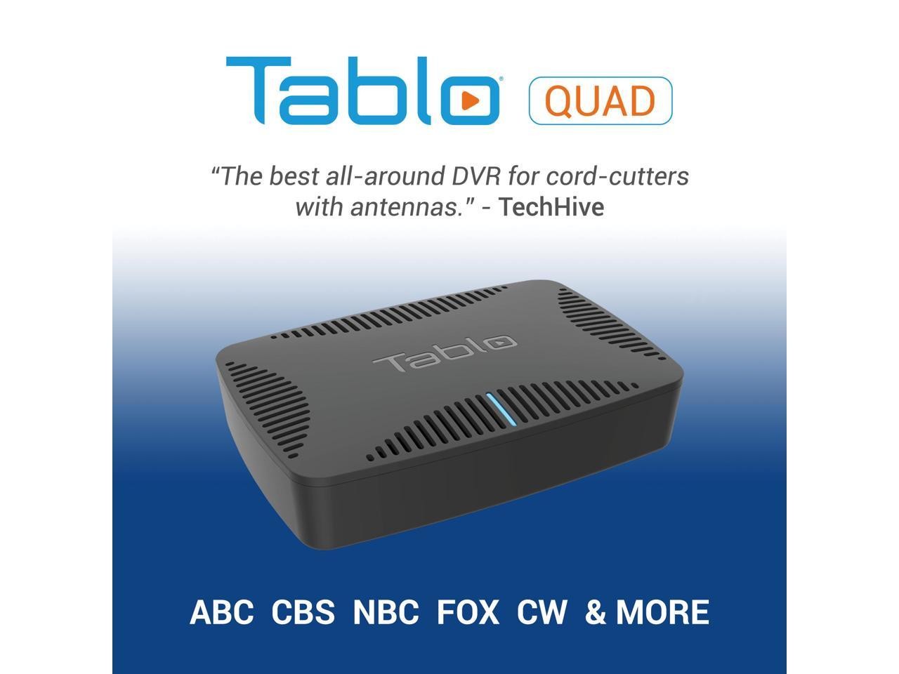 tablo quad overtheair [ota] digital video recorder [dvr] for cord