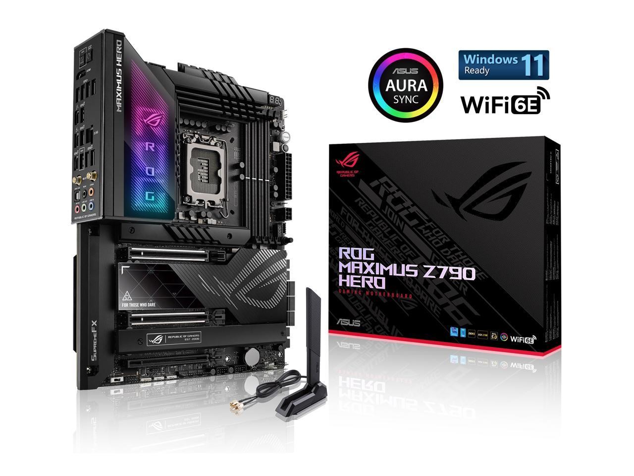 ASUS ROG Maximus Z790 Hero (WiFi 6E) LGA 1700(Intel 14th & 13th&12th ...