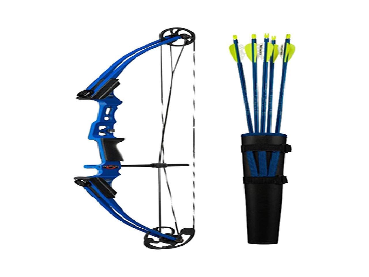 Genesis Original Compound Archery Kit w/ Arrows, Bow, Quiver, Right ...