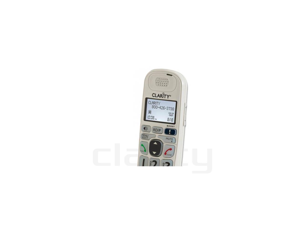 Clarity D714 Amplified Cordless DECT 6.0 Phone with Digital Answering