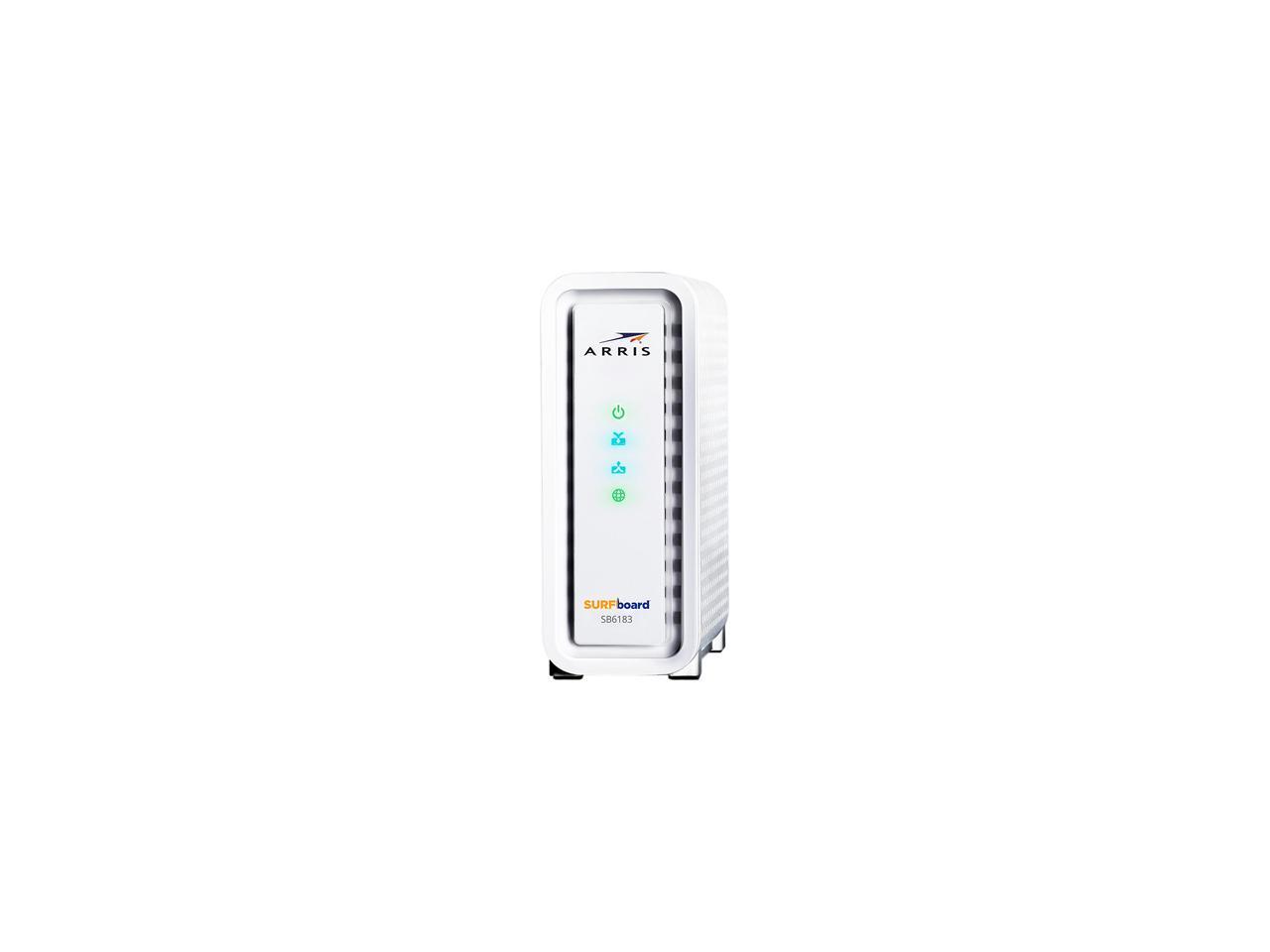 ARRIS SURFboard SB6183 DOCSIS 3.0 Cable Modem - 600 MHz Dual-Thread ...