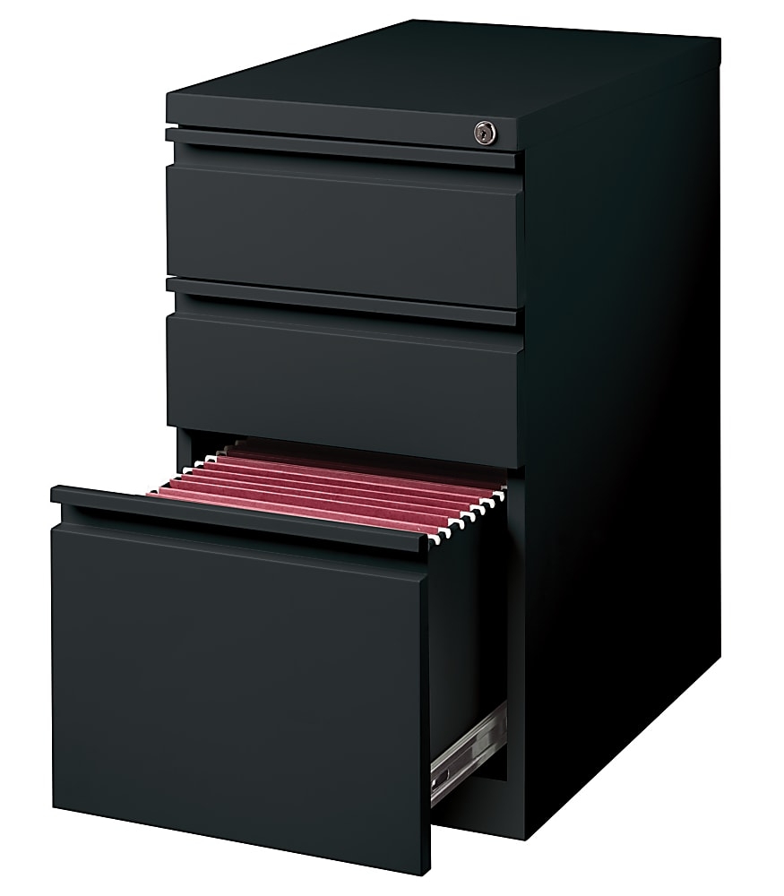 WorkPro 23""D Vertical 3Drawer Mobile Pedestal File Metal
