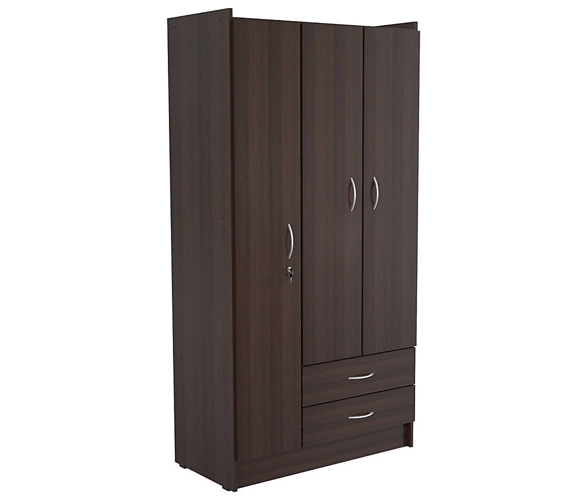 Inval 3Door Armoire, EspressoWengue Best Deals and Price History at