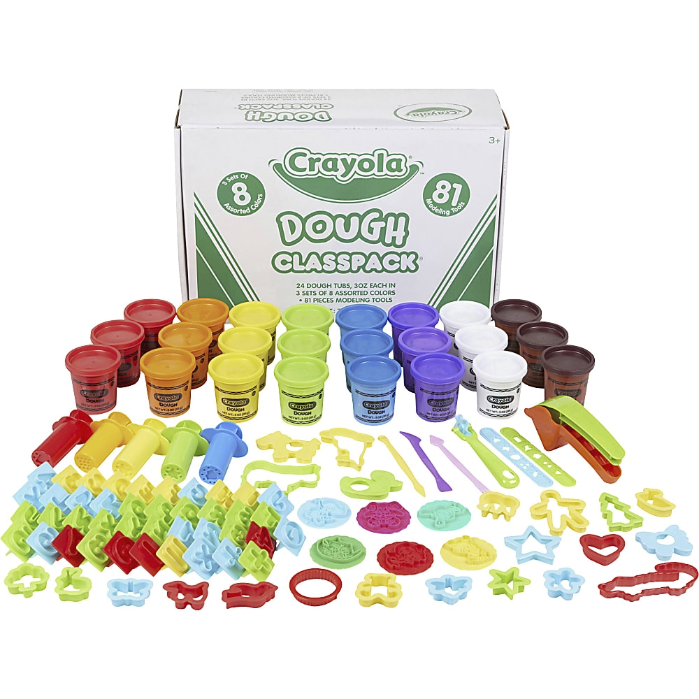 Crayola Dough And Modeling Tools Classpack, Assorted Colors Best Deals