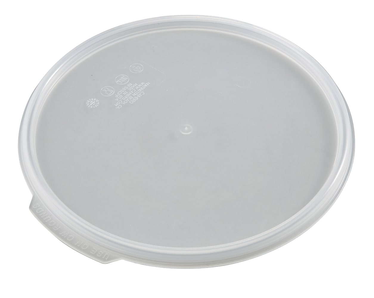 Cambro Seal Covers For 6-8 Qt Camwear Round Food Containers ...