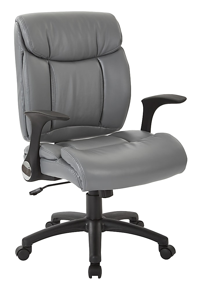 Office Star™ Work Smart™ HighBack Chair, Charcoal/Black Best Deals and