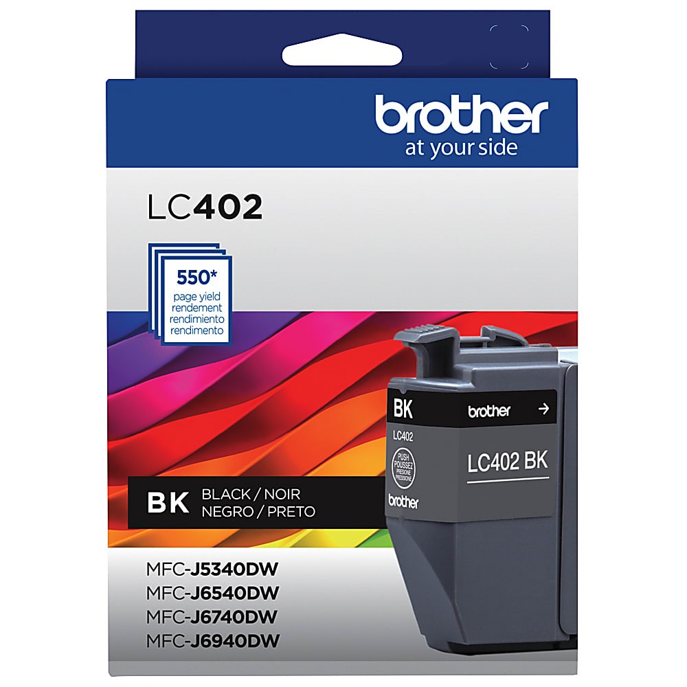 Brother® LC402 Black Ink Cartridge, LC402BK Best Deals and Price ...