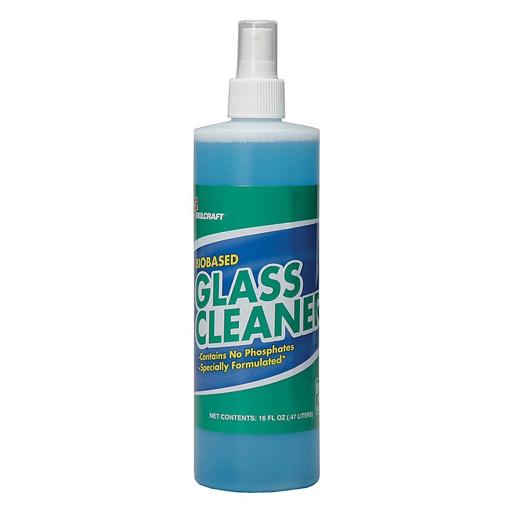 Skilcraft® Quick Drying Glass Cleaner Spray 16 Oz Bottle Case Of 12 Abilityone 7930 01 326