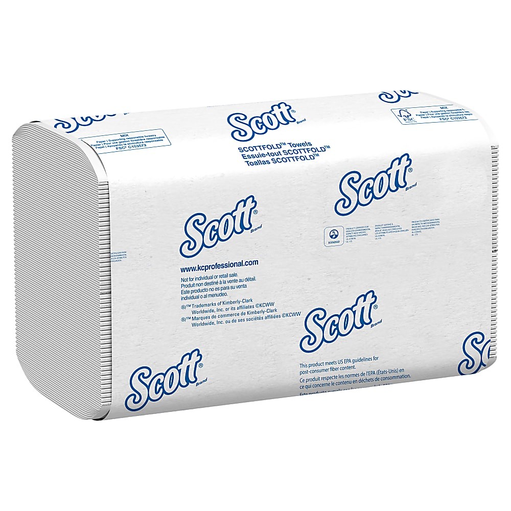 Kleenex White Premiere Folded Paper Towels (120 Towels per Pack 25-Packs per Carton) KCC13254 - The Home Depot