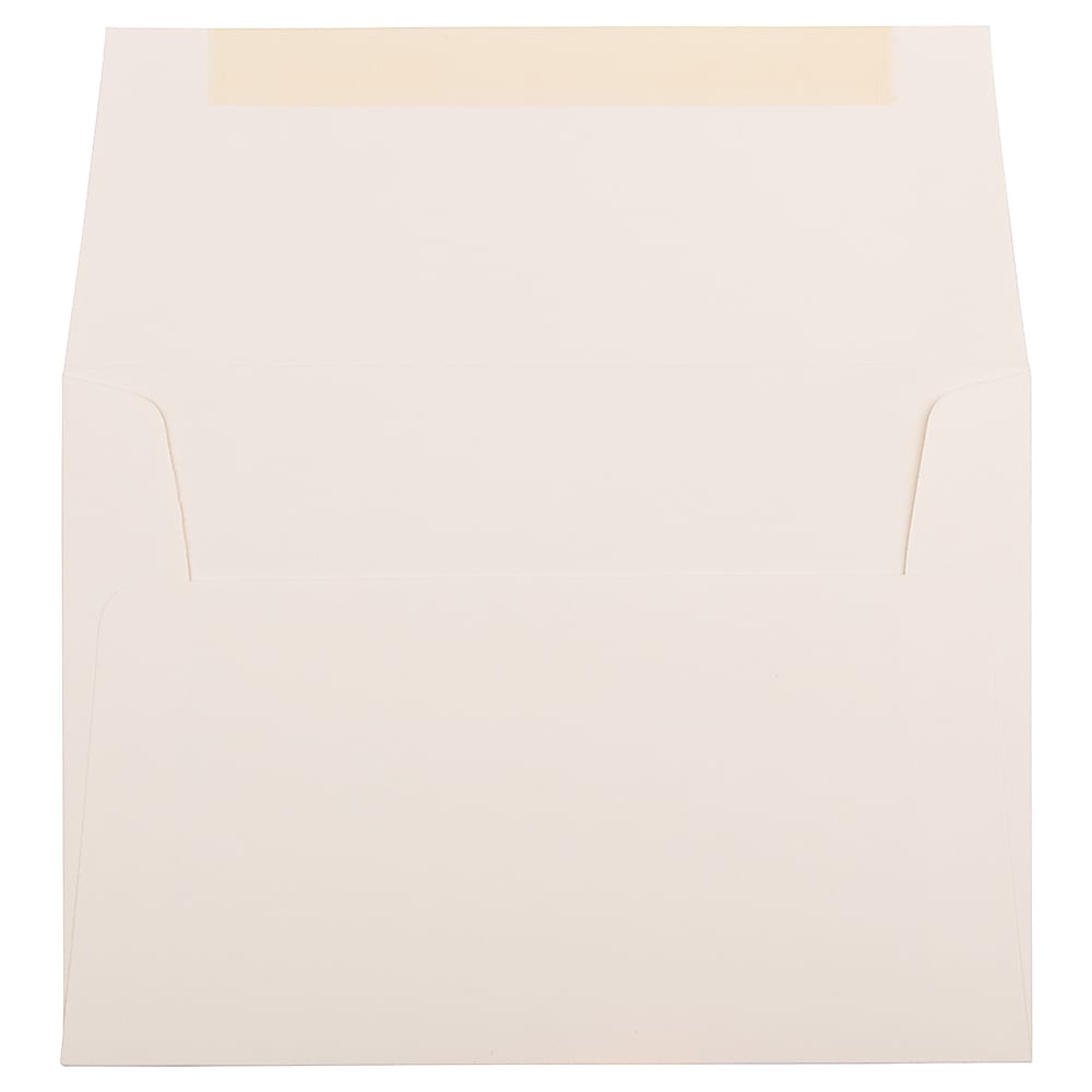 JAM Paper Booklet Invitation Envelopes, A7, Gummed Seal, Strathmore