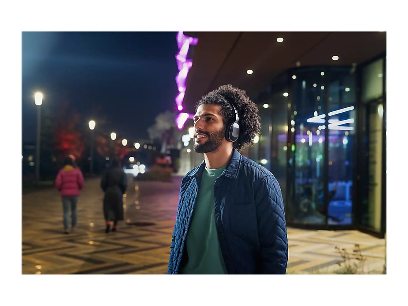 Philips TAH6506BK Headphones with mic full size Bluetooth wireless active noise