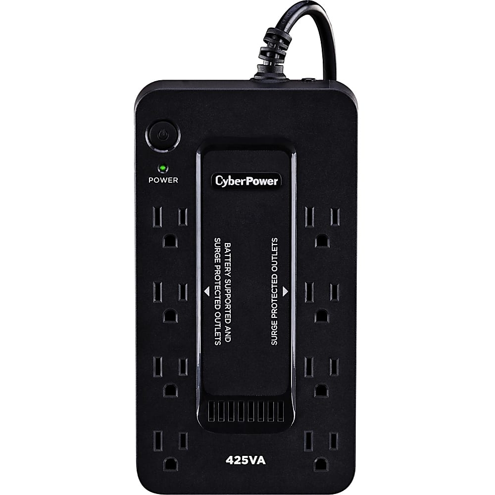 CyberPower ST425 Standby UPS Systems - 425VA/260W, 120 VAC, NEMA 5-15P ...