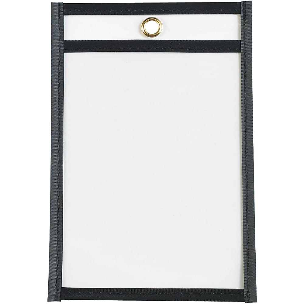 Office Depot Brand Job Ticket Holders, 4"" x 6"", Black, Pack Of 25 Best Deals and Price History