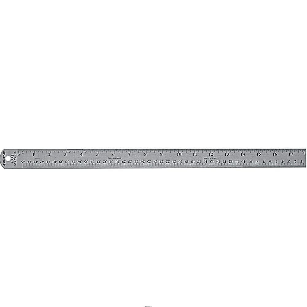 Victor Technology Easy Read Stainless Steel Ruler, Standard/Metric