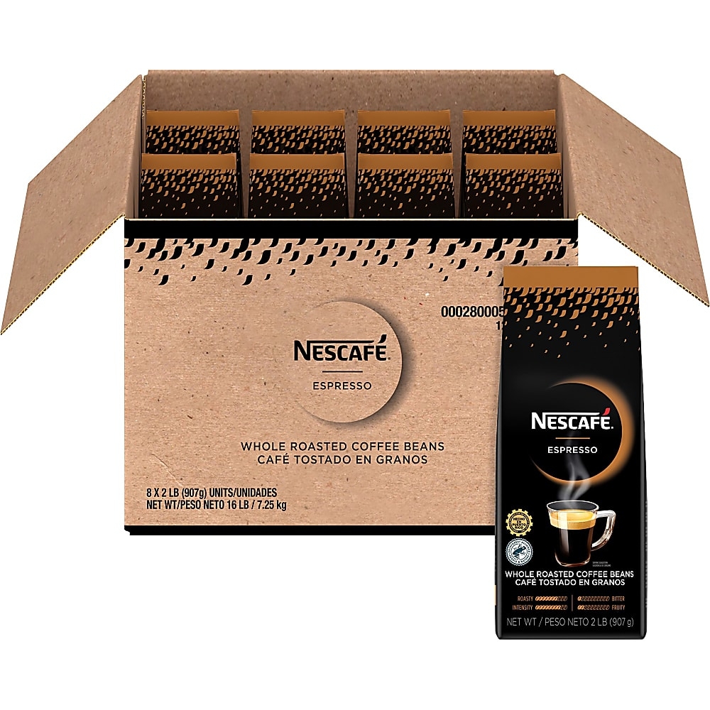 Nescafe Whole Bean Espresso Coffee 32 oz 1 Each Best Deals and