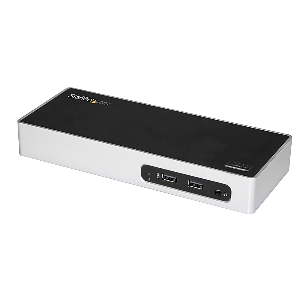 StarTech.com Dual Monitor USB 3.0 Docking Station - Mac & Windows ...