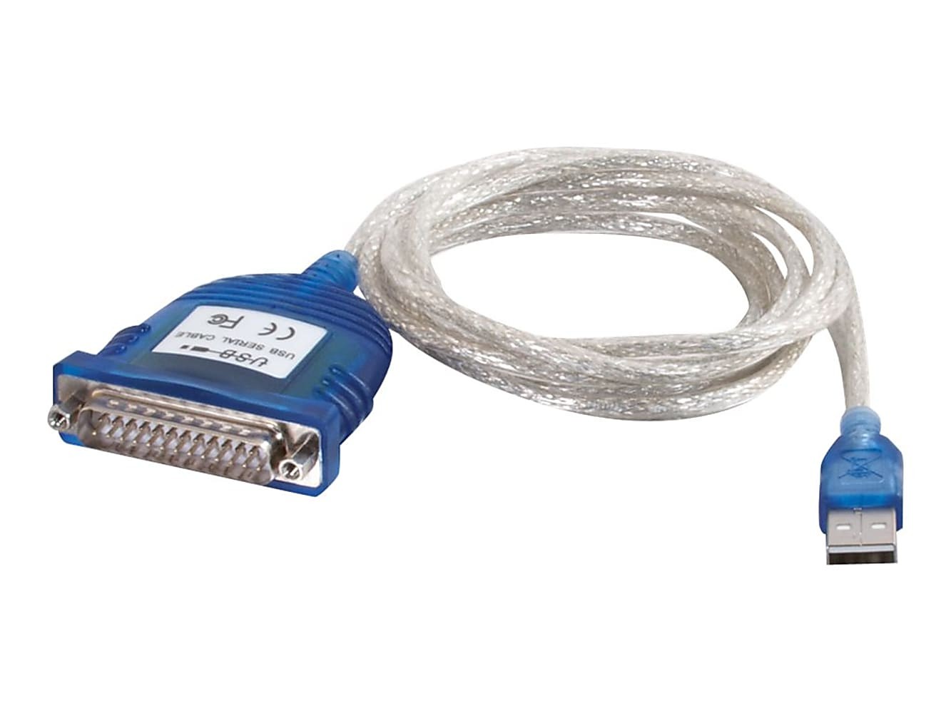 C2G 6FT USB TO DB25 SERIAL RS232 ADAPTER CABLE Serial adapter USB