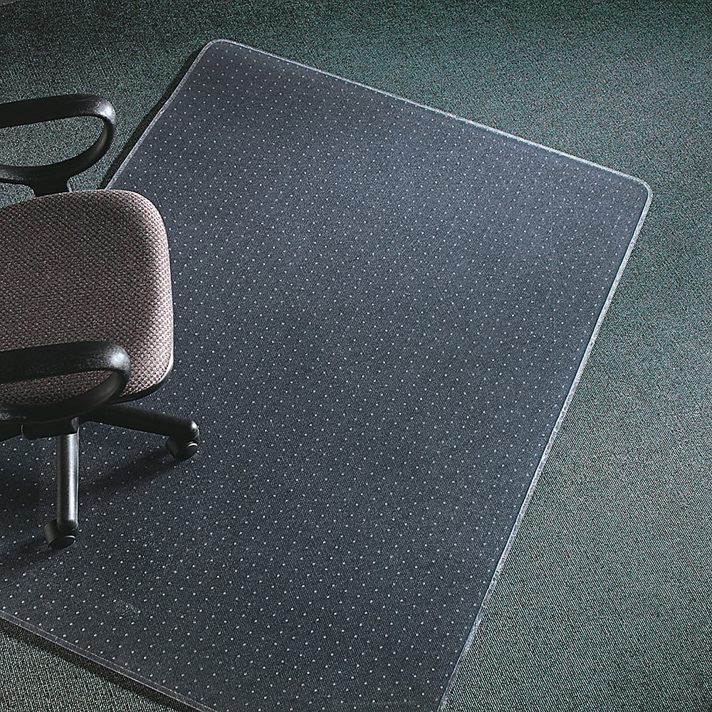 Deflecto Execumat HeavyDuty Vinyl Chair Mat For HighPile Carpets, 60