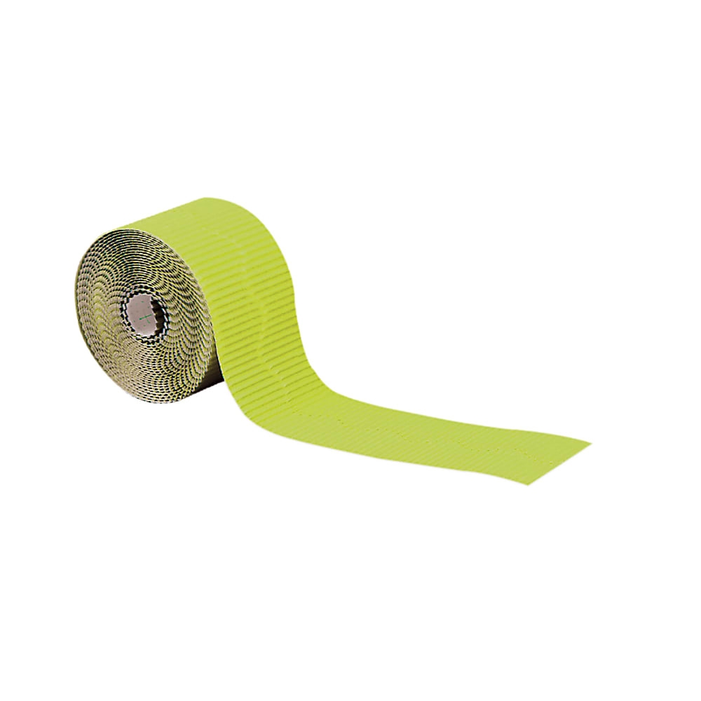 Offray Ribbon, Citrus Green 1 1/2 inch Wired Edge Sheer Polyester Ribbon, 9  feet 