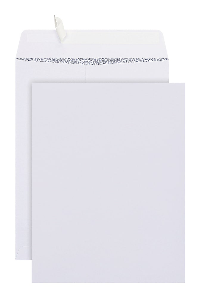 Office Depot® Brand 10" x 13" Catalog Envelopes, Security, Clean Seal