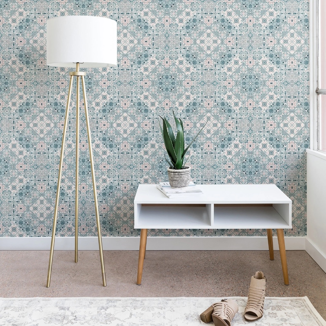 Marta Barragan Camarasa Ceramic Tile Patterns Wallpaper
