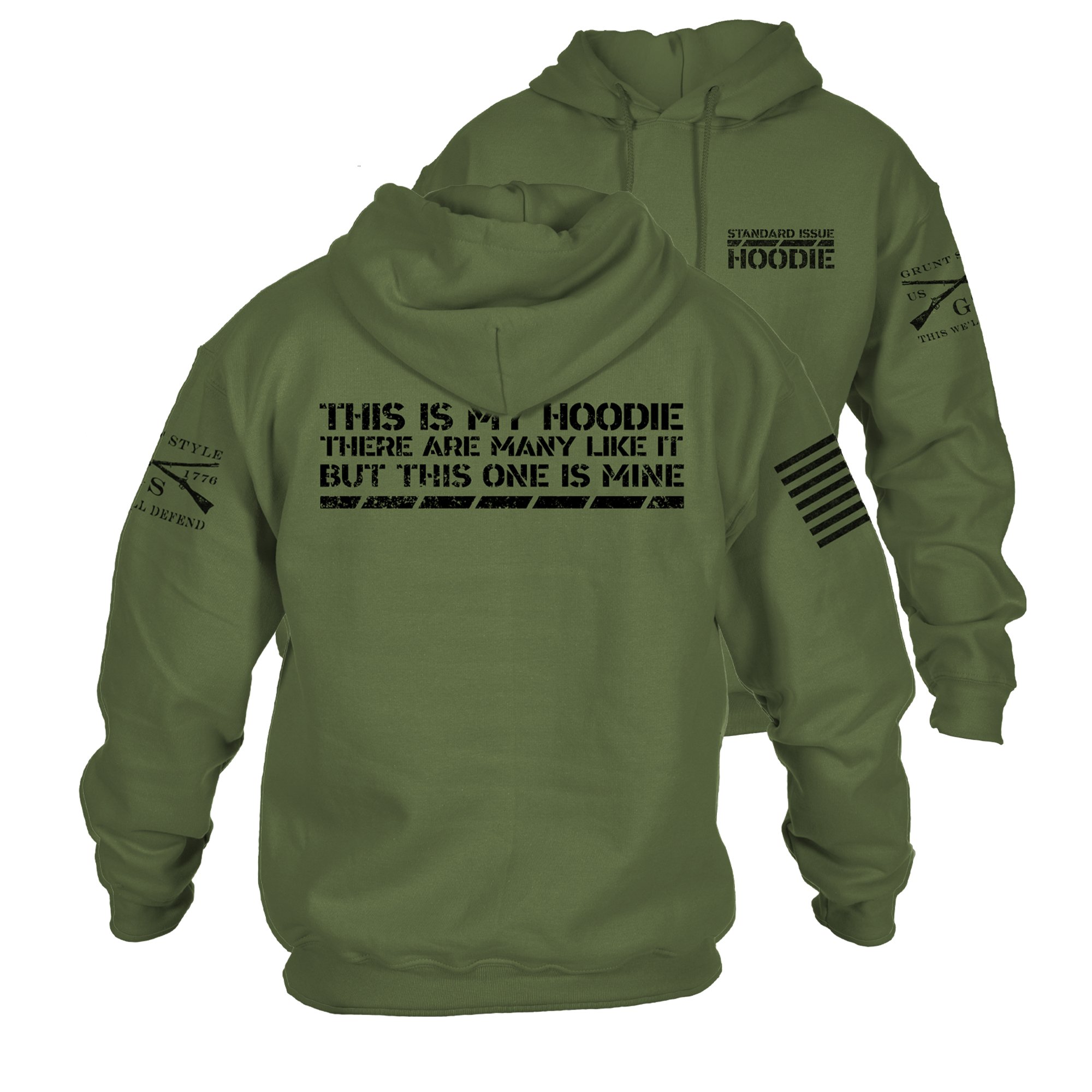 Grunt Style Llc Apparel And Gear For Military And Patriots Grunt Style Hoodies Red Hoodie