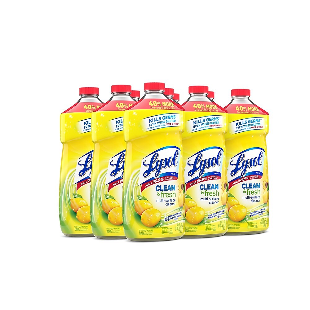 Lysol Power & Fresh MultiSurface Cleaner, Sparkling Lemon & Sunflower
