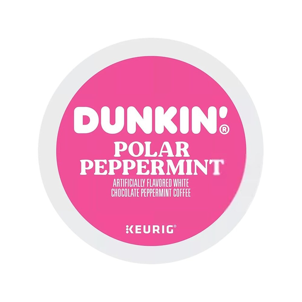 Dunkin' Polar Peppermint White Chocolate Coffee Keurig® KCup® Pods