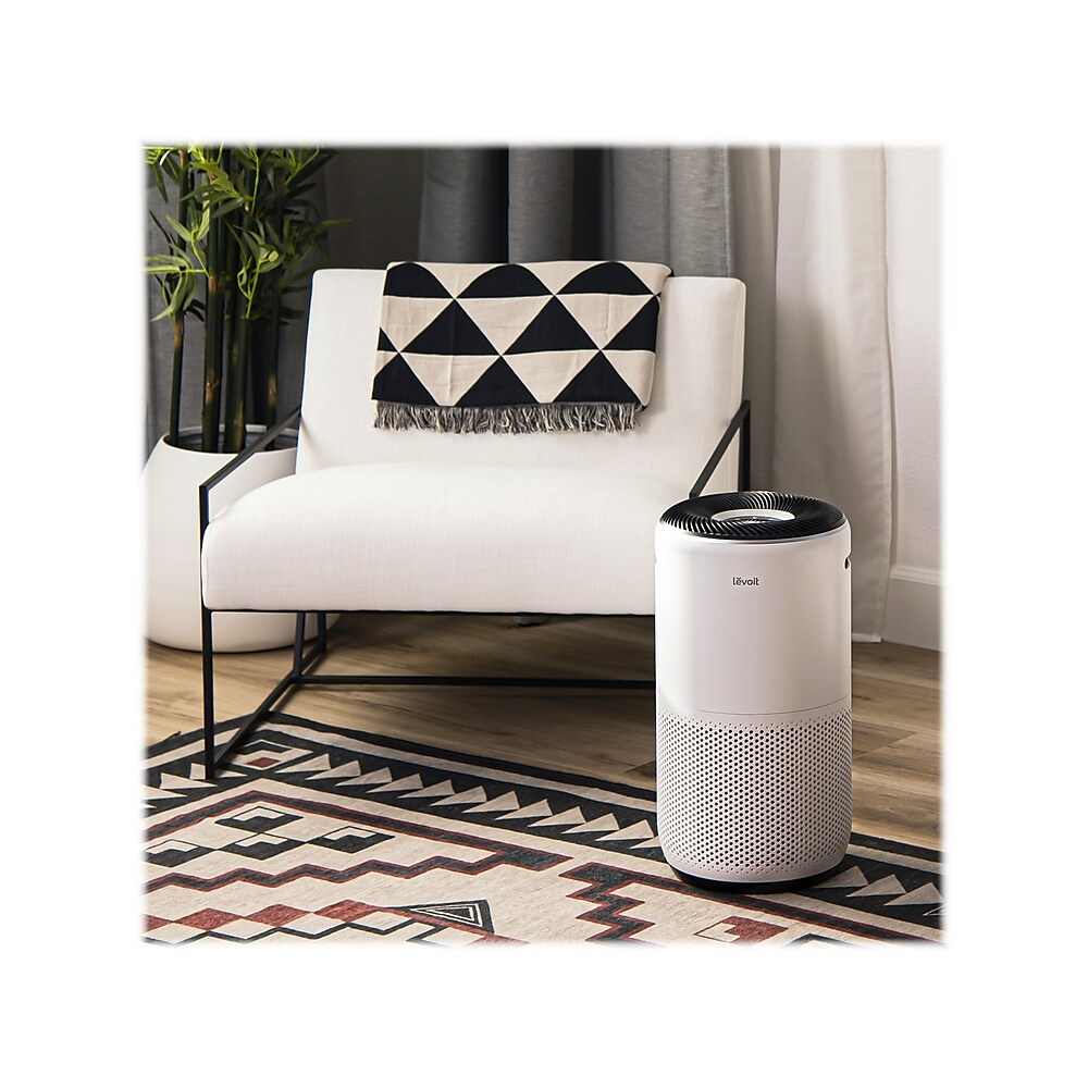 Levoit VeSync Core 400S HEPA Tower Air Purifier, WiFi Enabled, White