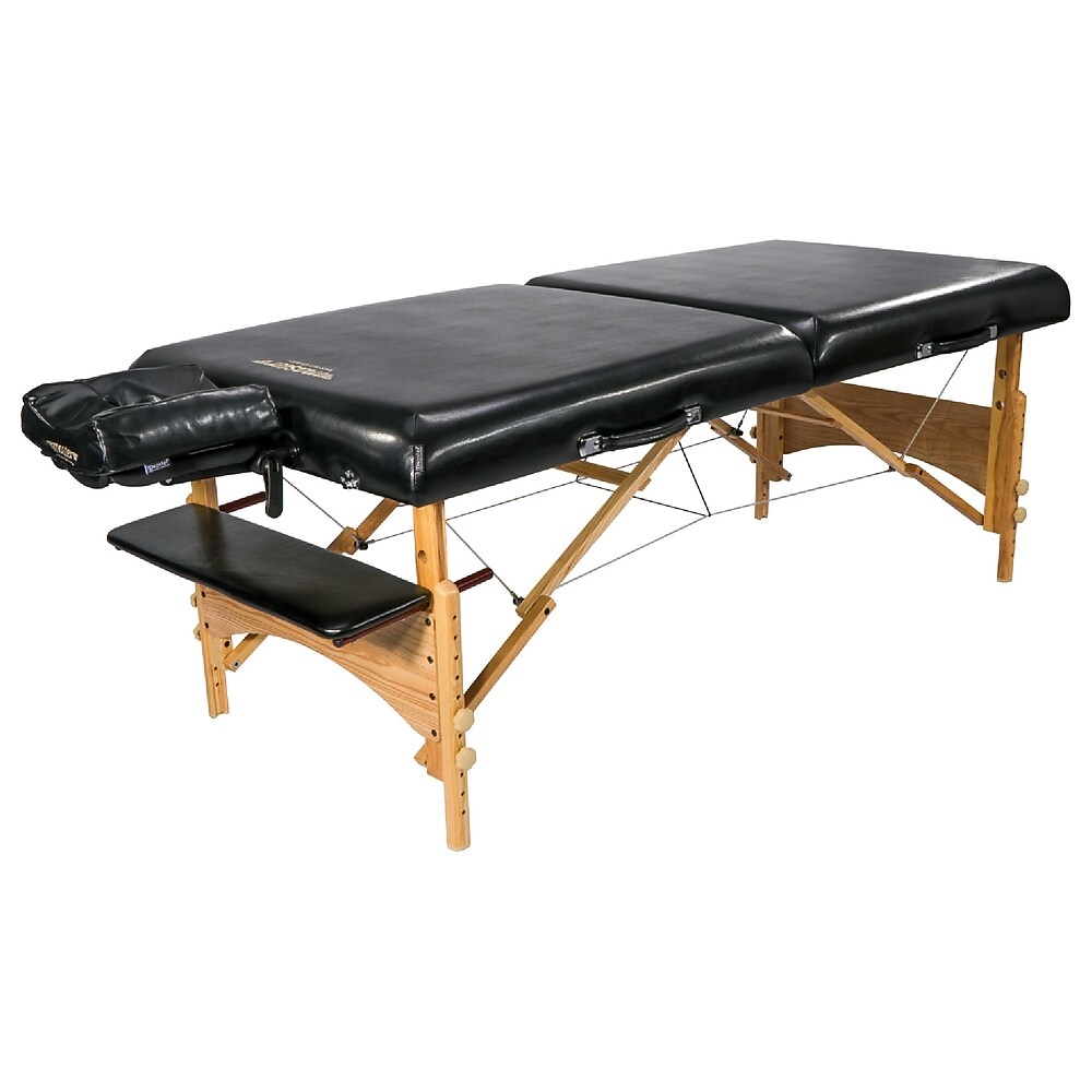 Master Massage Gibraltar LX 32"" Black Portable Massage Table (22274