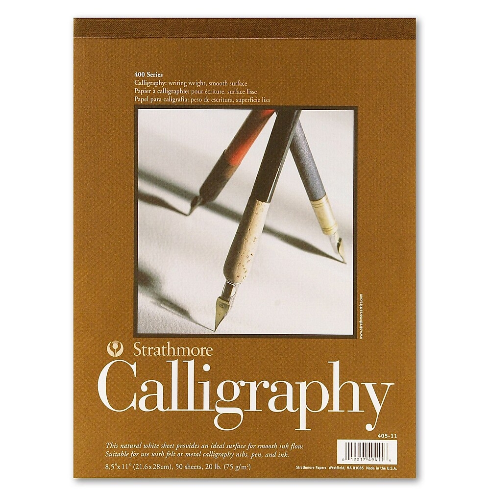 Calligraphy Paper Pad (2 Pack, 50 Sheets)