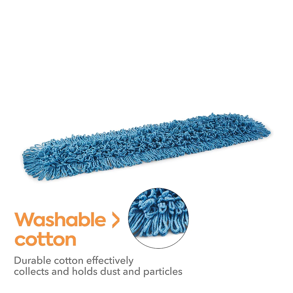 Coastwide Professional™ LoopedEnd Dust Mop Head, Cotton, 36"" x 5