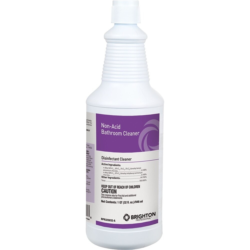 Brighton Professional™ Restroom Cleaner NonAcid Disinfectant Bathroom