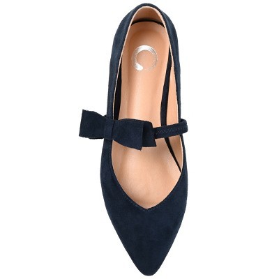 Journee Collection Womens Aizlynn Ballet Pointed Toe Slip On Flats Best ...