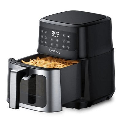 Joyoung JY-590 5.8 Quart Multi Tasker Double Basket Air Fryer w/ LED Touchscreen